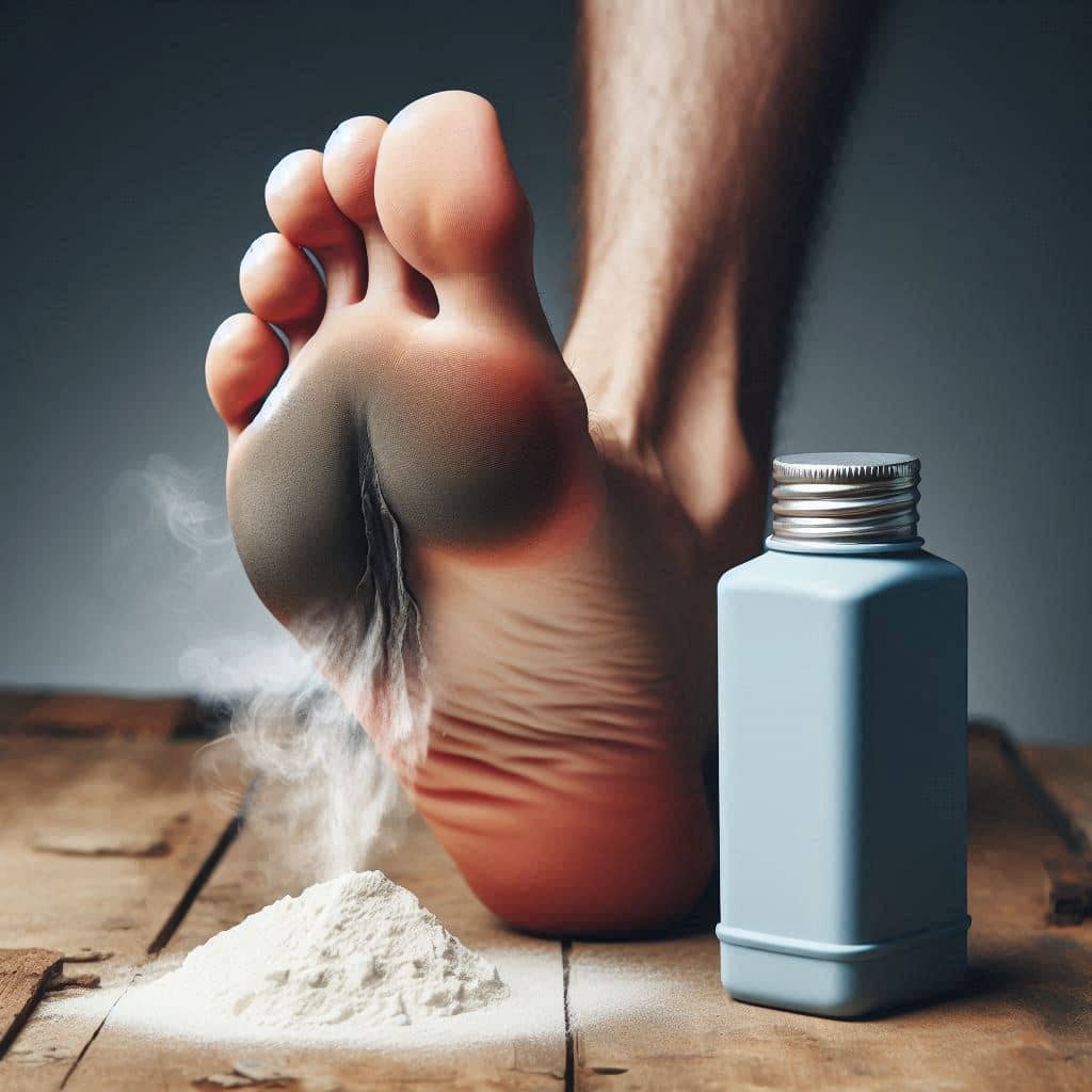 بودرة القدم