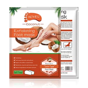Aliver Exfoliating Foot Mask قناع تقشير القدم من أليفر