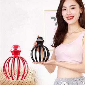 Octopus Scalp Massager مدلك الرأس  بـ 12 ذراعًا