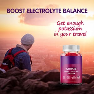 Potassium Citrate Gummies حلوى سترات البوتاسيوم الجيلاتينية