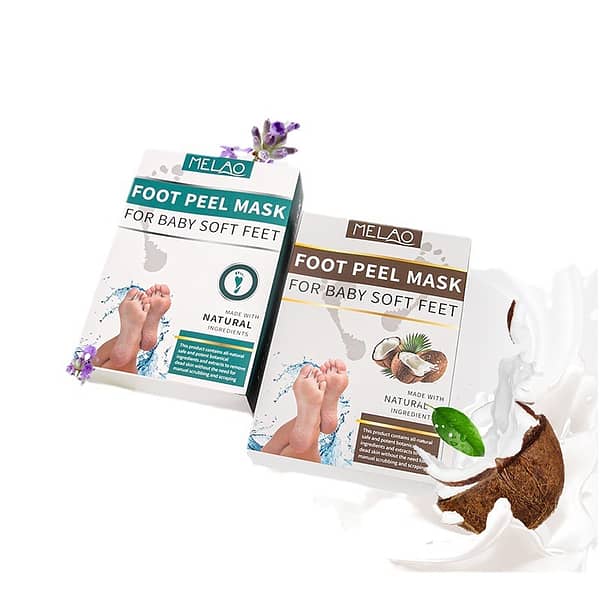 Melao Exfoliating Foot Mask قناع ميلاو لتقشير القدمين - Image 2