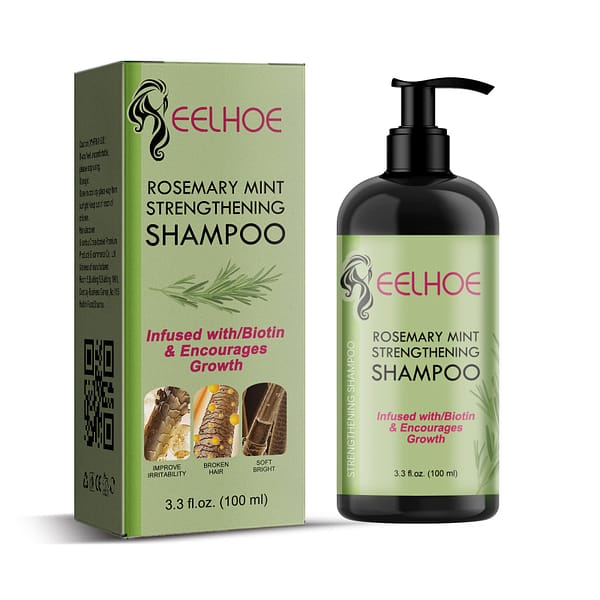 Rosemary & Mint Straightening Shampoo شامبو لتنعيم الشعر - Image 2