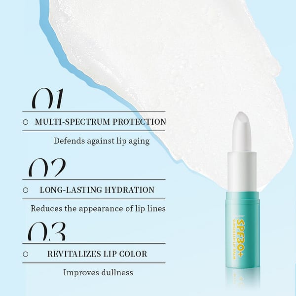 Kormesic Sunscreen Lip Balm SPF 30+ مرطب شفايف كورميسك الواقي من الشمس - Image 2