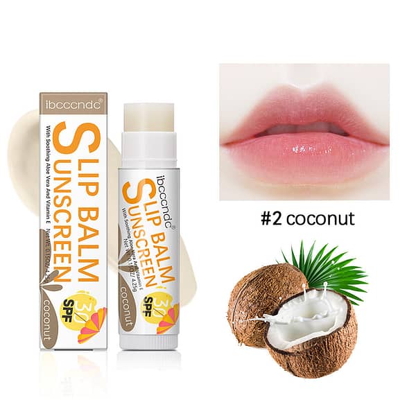 Lip Balm Sunscreen SPF 30 مرطب شفايف مع واقي شمس - Image 2