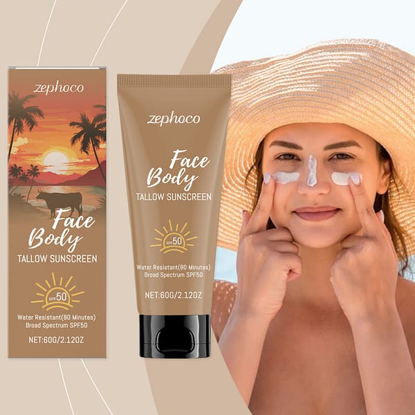 Zephoco sunscreen SPF 50+ واقي شمس زيفوكو