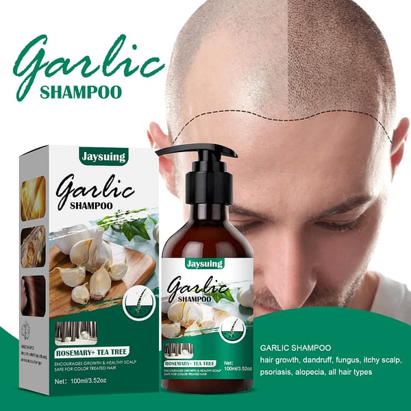 Garlic Shampoo شامبو بالثوم - Image 2