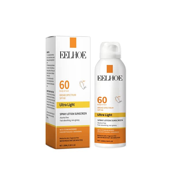 Eelhoe Sunscreen Spray SPF 60 بخاخ واقي الشمس من إيلهو