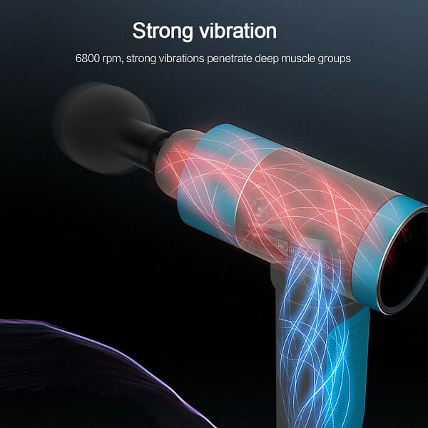 Aiszg Electric Percussion Massage Gun مسدس المساج الكهربائي إيزج - Image 2