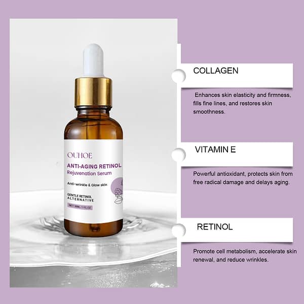 Anti-Ageing Retinol Rejuvenating Serum سيروم الريتينول المضاد للشيخوخة - Image 2