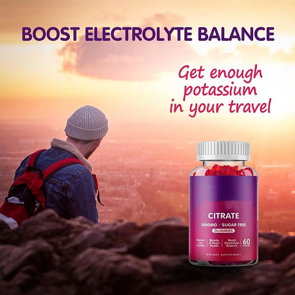 Potassium Citrate Gummies حلوى سترات البوتاسيوم الجيلاتينية