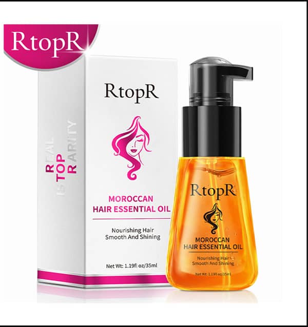 R Top R Moroccan Hair Essential Oil  زيت الأرغان المغربي للعناية بالشعر - Image 2